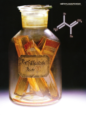 droits : Lanxess Fig. 2 : Echantillons originaux de méthylcaoutchouc