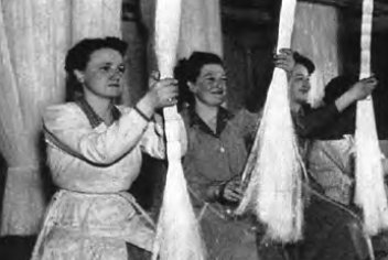 droits photo : Arkema Fig. 3 : Monofilaments de Rilsan vers 1950