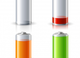Illustrations de batteries