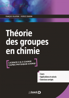 Couverture du livre "La théorie des groupes en chimie"