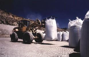 Gravats de démantèlement (déchets TFA).