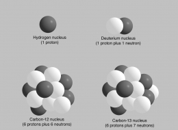 Isotopes du carbone et de l'hydrogène