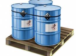 Bidons de stockage de produits chimiques