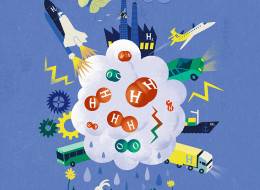 visuel illustration hydrogène