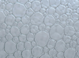 Photo d'une mousse de savon