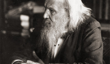 Portrait de Dimitri Mendeleïev