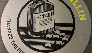 Illustration sur la pénicilline, découverte en 1928