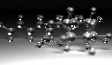 Modèle moléculaire du méthane