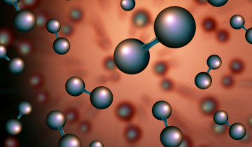 visuel molécules de dihydrogène