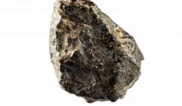 Photo d'une météorite de type chondrite