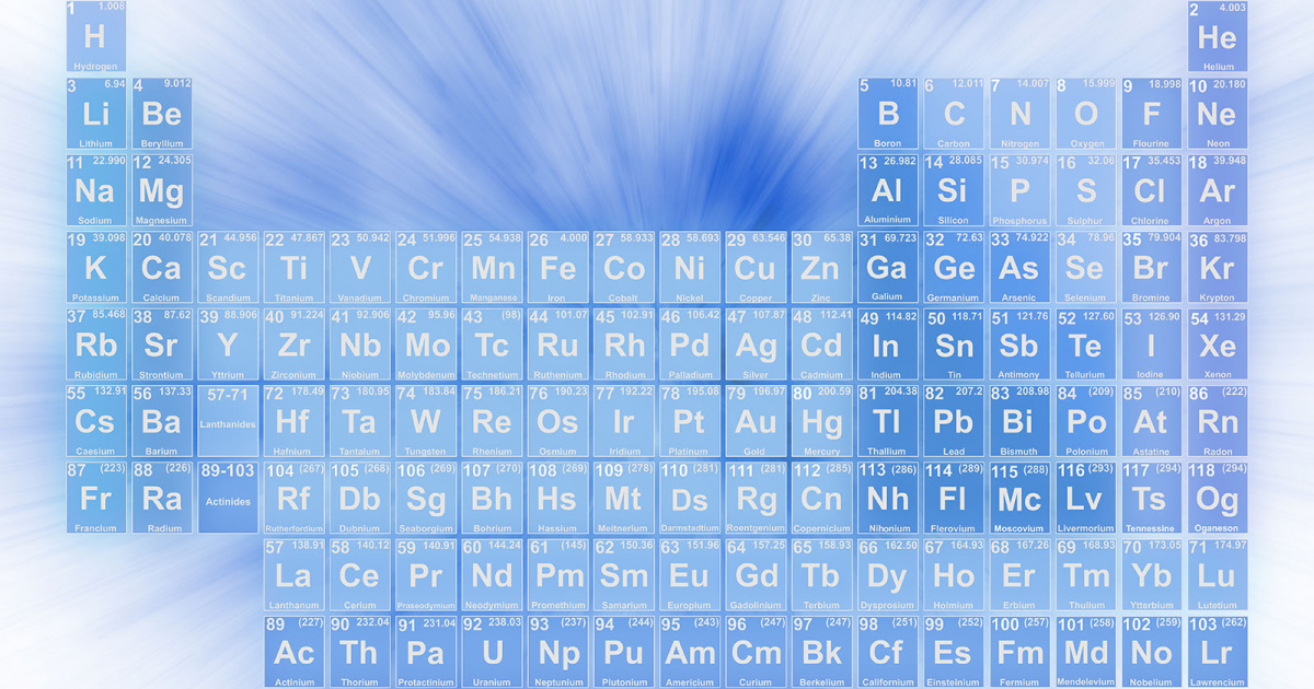 Fer - Élément atomique n°26 - Symbole Fe - France Minéraux