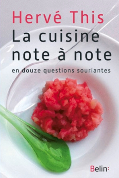 Couverture du livre "La cuisine note à note"