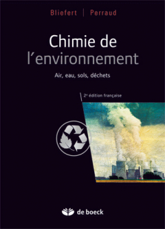 Couverture du livre "Chimie de l'environnement"