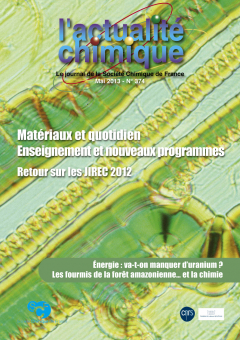 Couverture du numéro 374 de l'Actualité chimique