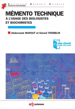 Couverture de Mémento Technique à l’usage des biologistes et biochimistes