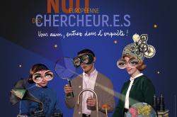 Affiche de la nuit des chercheurs 2019