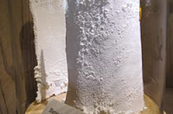 Photo d'échantillon de blanc de plomb