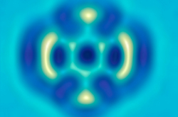 Molécule impliquée dans la cyclisation réversible de Bergman vue en microscopie à force atomique (AFM)
