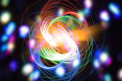 Illustration de la physique des particules