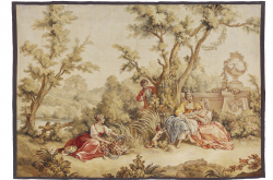 Tapisserie d'Aubusson datant du XVIIIème siècle
