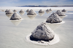 Salar de Uyuni en Bolivie