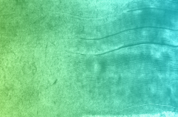 Aquarelle dans les tons bleu et vert