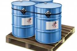 Bidons de stockage de produits chimiques