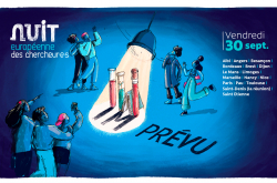 Visuel de la nuit européenne des chercheurs 2022