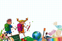 visuel fille et garçon à l'école