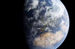 Vue de la Terre