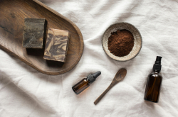 Photo de café et savon