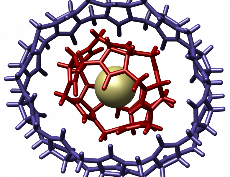 Cucurbituril gyroscope