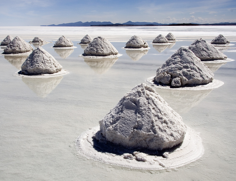 Salar de Uyuni en Bolivie